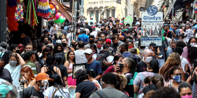 Ventas del comercio brasile�o acumulan crecimiento en el a�o de la pandemia