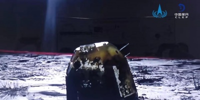 La sonda china Chang'e 5 regresa a la Tierra con muestras lunares