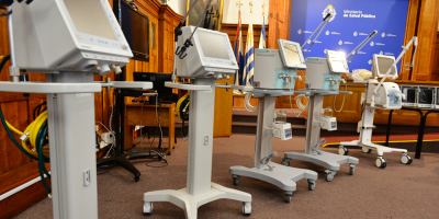 Gobierno distribuir� 120 respiradores para incrementar la capacidad de asistencia