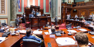 El Senado aprob� la limitaci�n del derecho de reuni�n y suspensi�n de aglomeraciones