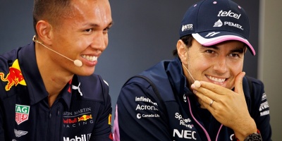 Carlos Sainz a Checo P�rez: "Me alegro por ti, cabr�n"