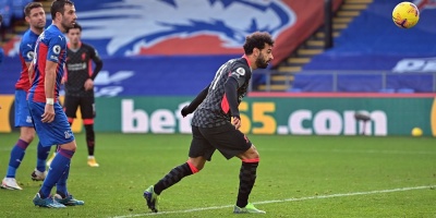 El l�der Liverpool se da un fest�n (7-0) en su visita al Crystal Palace