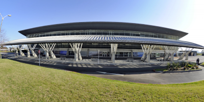 Importante actividad en el aeropuerto de Laguna del Sauce