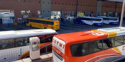 La terminal de Tres Cruces increment� un 36% la cantidad de �mnibus debido al nuevo aforo permitido en las unidades
