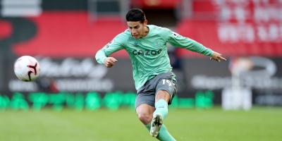 James Rodr�guez no estar� ante el Manchester United