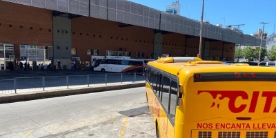 Ministerio de Transporte y Caminera controlan aforo y medidas sanitarias en �mnibus interdepartamentales