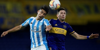 Boca se libra de Racing y se cita con Santos en semifinales