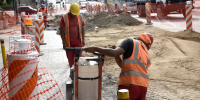 En algunas calles que estaban con obras estar� habilitada la circulaci�n por licencia de la construcci�n