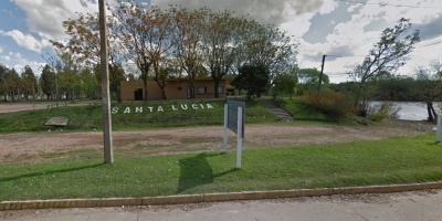 Aglomeraci�n en Santa Luc�a termin� con pedreas a la Polic�a y disparos de munici�n de estruendo