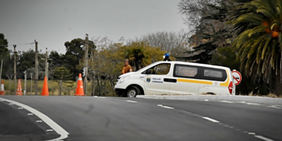 MTOP alerta por la falta de iluminaci�n en la Ruta 1 a la altura del kil�metro 9/500 en la intersecci�n con Camino Cibils