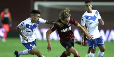 Lan�s se clasifica a la final con goleada sobre V�lez Sarsfield