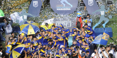 Boca Juniors derrot� a Banfield por penales y se coron� bicampe�n