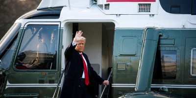 Trump dej� la Casa Blanca