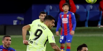 Diego Simeone dice que Luis Su�rez fue decisivo por su "jerarqu�a"