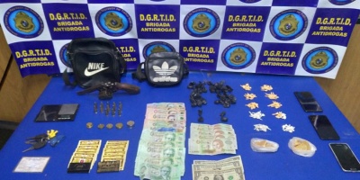 Tres detenidos en operativo antidrogas