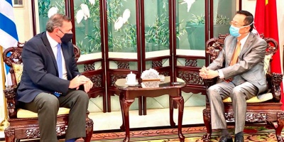 Uruguay agradeci� al gobierno chino por el apoyo recibido para la llegada de las vacunas contra la COVID-19