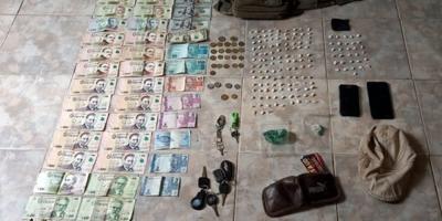 Incautaron coca�na y marihuana a tres j�venes en Cerro Largo