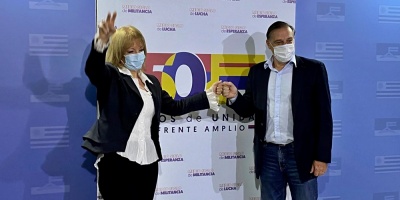 El Frente Ampli� le don� alimentos a la Intendencia de Montevideo para que lo distribuya en las ollas populares de la capital del pa�s