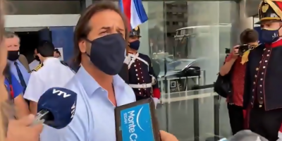 Lacalle Pou dio negativo al test de Covid-19 luego de la visita a Brasil