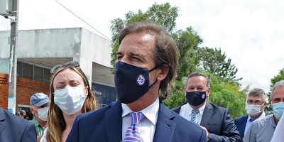 El presidente Luis Lacalle Pou dijo que est� a favor del 0,3 % en la ley de alcohol en sangre; "pero no es momento para avanzar en el tema"