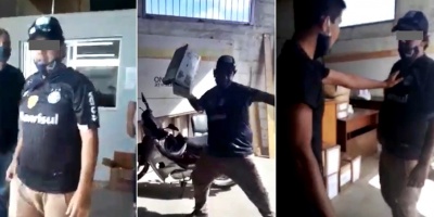 Prisi�n preventiva por 120 d�as para el ex edil que agredi� a funcionarios municipales de Durazno 