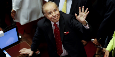 Gobierno de Uruguay envi� condolencias ante fallecimiento de Menem