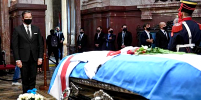 Argentina despidi� este lunes al expresidente Carlos Menem