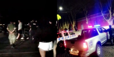 Disolvieron aglomeraciones en balnearios del Este, Colonia y Canelones