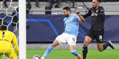El City no deja opci�n al Gladbach y pone pie y medio en cuartos