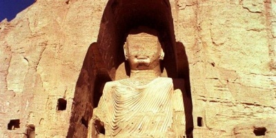Los dos Budas gigantes de Afganist�n contin�an en pedazos 20 a�os despu�s