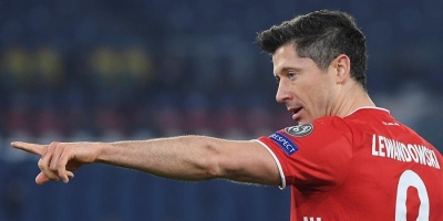 Lewandowski aumenta su ventaja como artillero de las grandes ligas