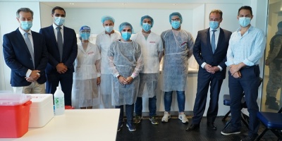 Comenz� este lunes la campa�a de vacunaci�n contra la COVID-19 en Uruguay