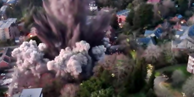 Provoca da�os la explosi�n de una bomba de la Segunda Guerra Mundial en Reino Unido 