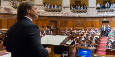 Lacalle Pou resume su primer a�o de Gobierno ante el Parlamento