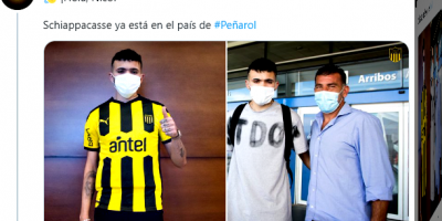 Shiappacasse ya est� en Uruguay