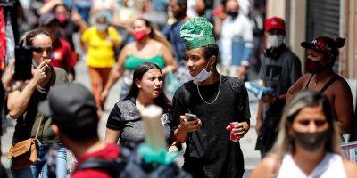 Brasil super� los once millones de casos confirmados por covid-19