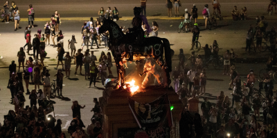 Marchas por el D�a de la Mujer dejaron 84 personas detenidas en Chile