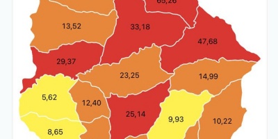 FEMI advierte por aumento de casos de Covid-19 en casi todos los departamentos