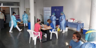 Comenz� la vacunaci�n contra la Covid-19 en el sistema carcelario