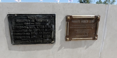 Nuevo puente Maestro Rub�n Lena en Treinta y Tres