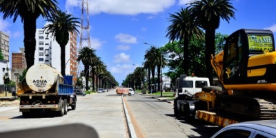 Obras en Bulevar Artigas avanzan a siguiente etapa y hay nuevos desvos