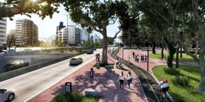 Este jueves se habilita circulaci�n de un tramo del t�nel de avenida Italia