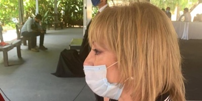 La Intendente Carolina Cosse anunci� por redes sociales que dio negativo a un segundo test de coronavirus