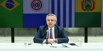 Fern�ndez dijo que Lacalle Pou "se destempl�" en la cumbre del viernes