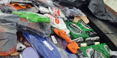 Incautaron m�s de doscientos mil pesos en mercader�a de contrabando