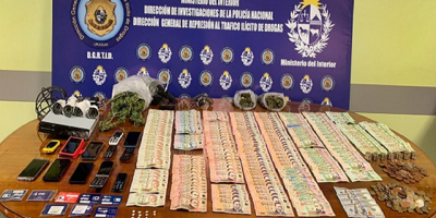 Detuvieron a una mujer que lideraba una organizaci�n de venta de droga en Montevideo