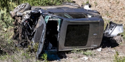 Tiger Woods conduc�a al doble del l�mite de velocidad permitido en accidente de febrero