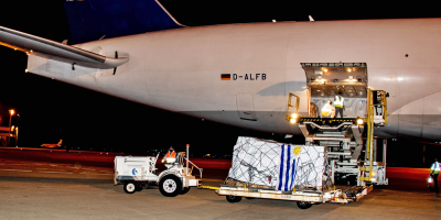 Arribaron anoche m�s de 60.000 dosis de Pfizer/Biontech