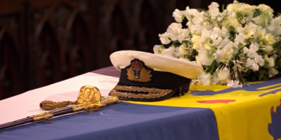 La familia real brit�nica despidi� en Windsor al duque de Edimburgo