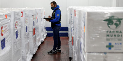 Espa�a env�a medicamentos a Brasil para combatir la pandemia de covid-19